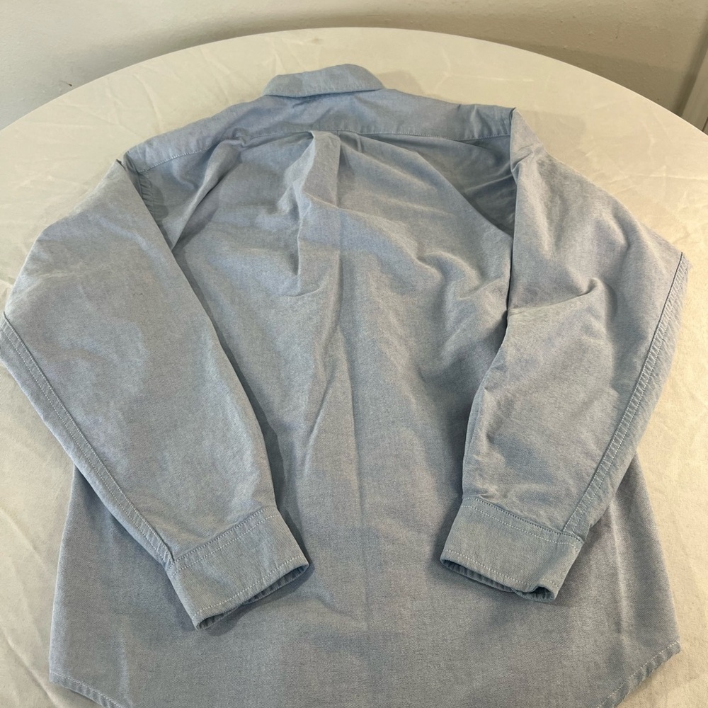 Ralph Lauren Jeans Co Shirt Mens Small Blue Button Down Oxford Pony Logo Casual - Picture 8 of 9